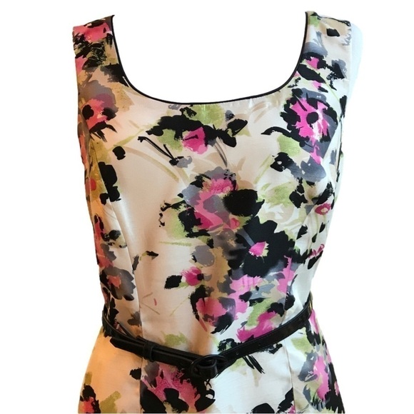 ALEX MARIE Sleeveless Floral Dress women’s SZ 4 - Picture 3 of 15